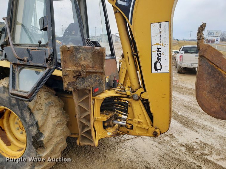 image for item L1417 1996 Caterpillar 416B backhoe