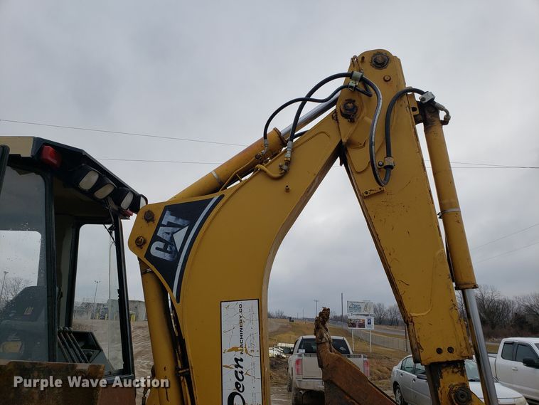 image for item L1417 1996 Caterpillar 416B backhoe