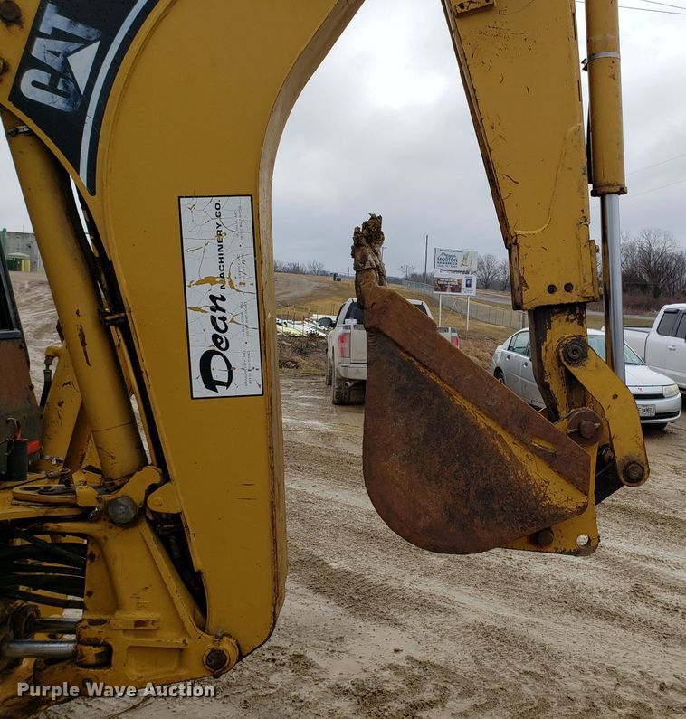 image for item L1417 1996 Caterpillar 416B backhoe