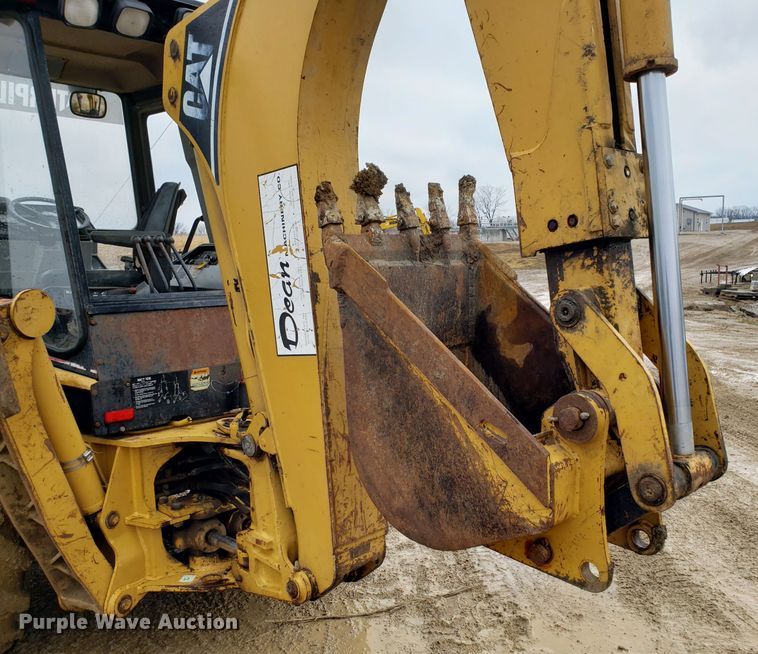 image for item L1417 1996 Caterpillar 416B backhoe