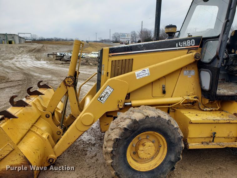 image for item L1417 1996 Caterpillar 416B backhoe