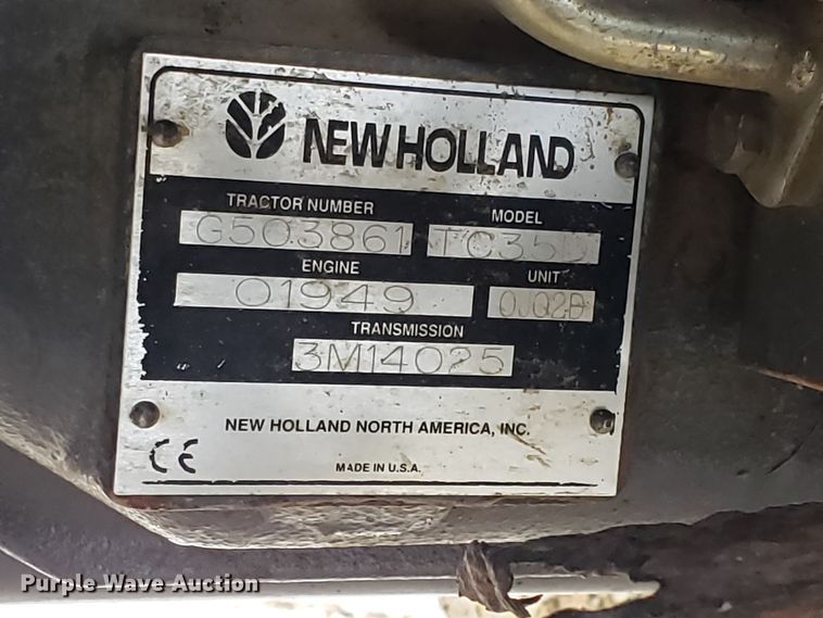 image for item L1418 New Holland TC35D tractor
