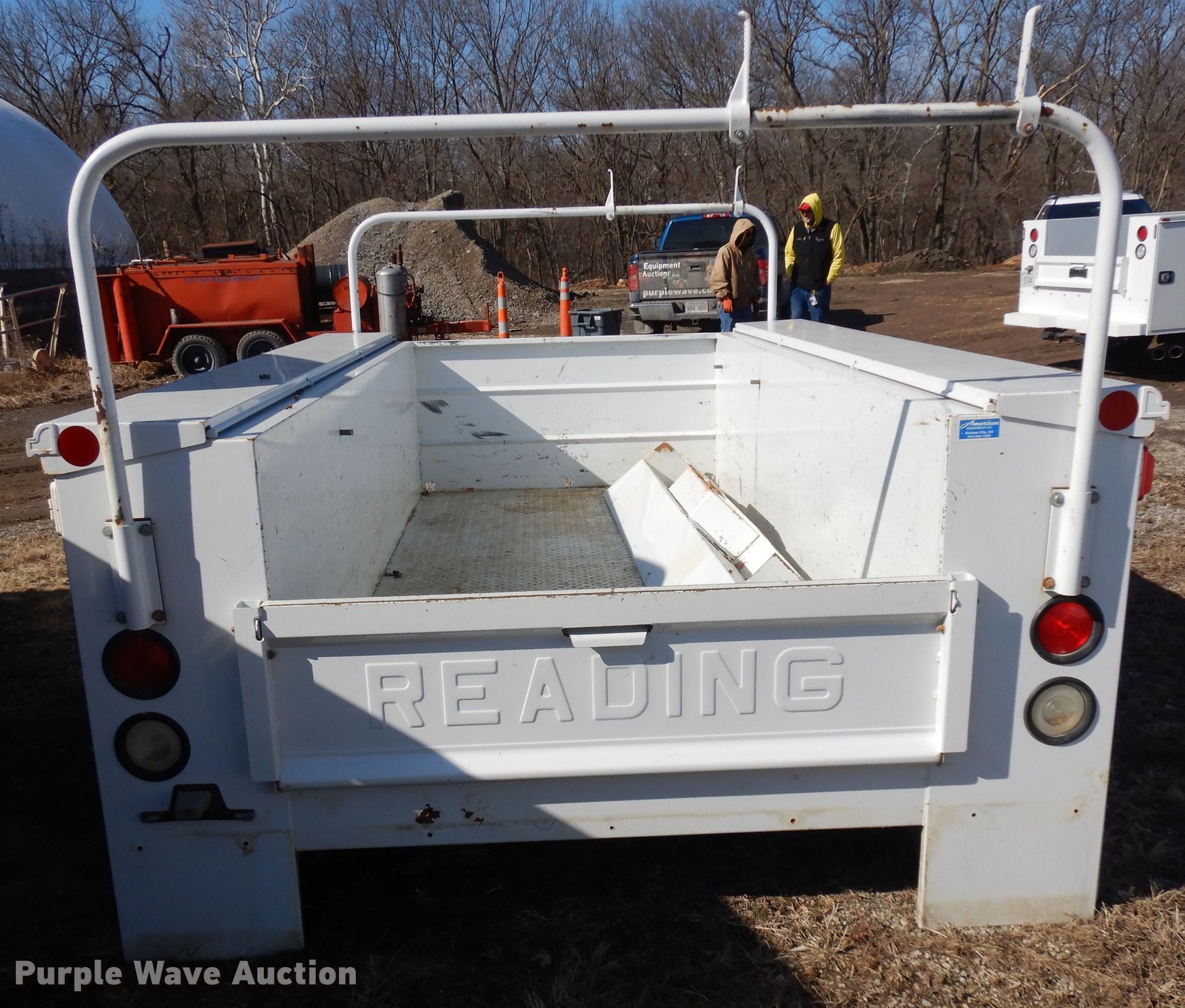 Reading utility bed in Baldwin City, KS Item ER9899 sold Purple Wave