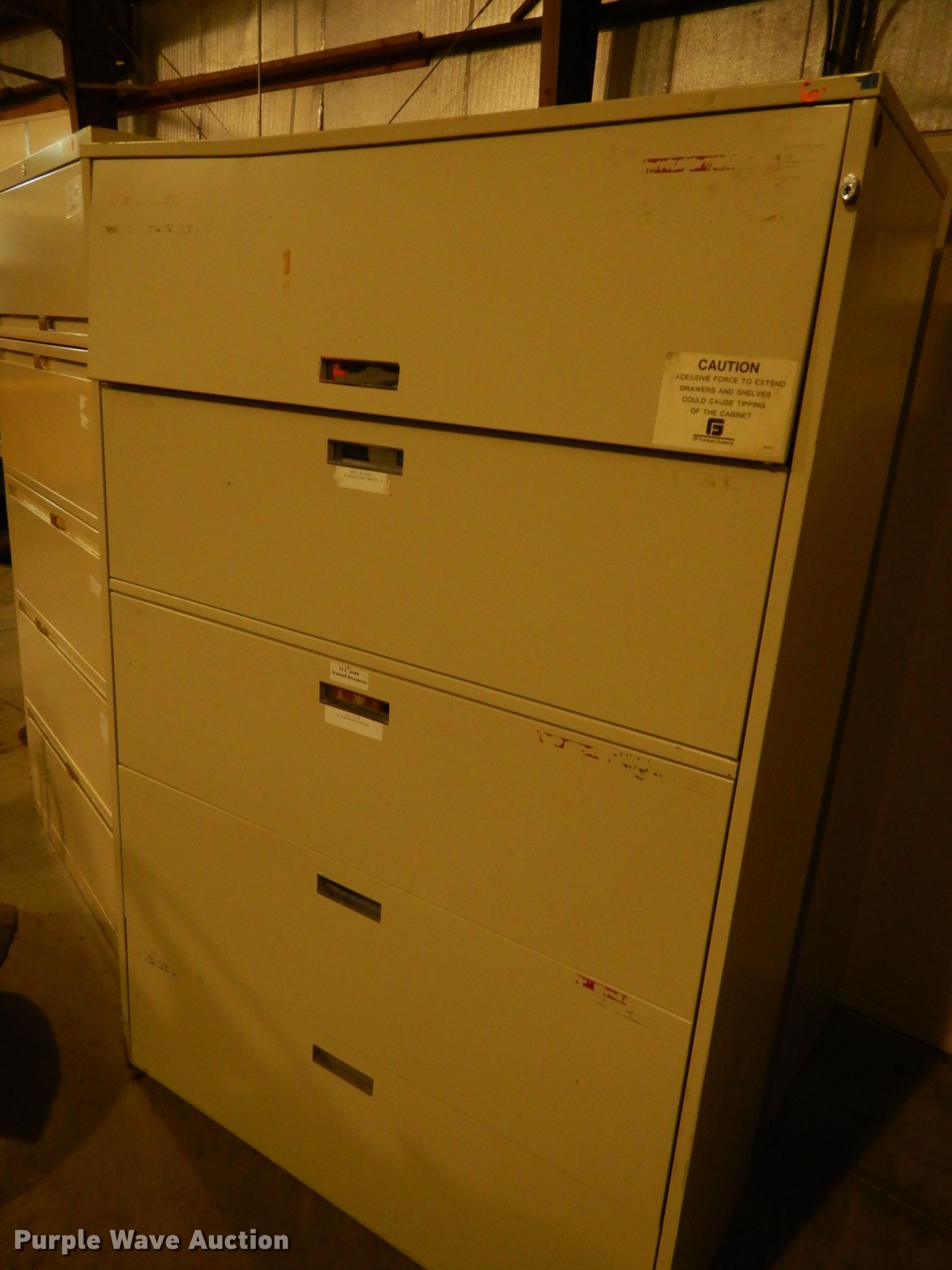 (12) filing cabinets in Atchison, KS | Item FY9445 sold | Purple Wave