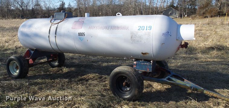 image for item DD1762 Anhydrous ammonia tank