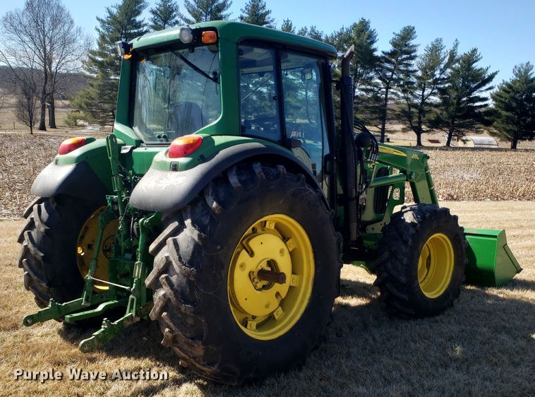 image for item DD2639 2009 John Deere 6430 Premium MFWD tractor