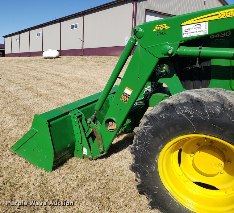 image for item DD2639 2009 John Deere 6430 Premium MFWD tractor