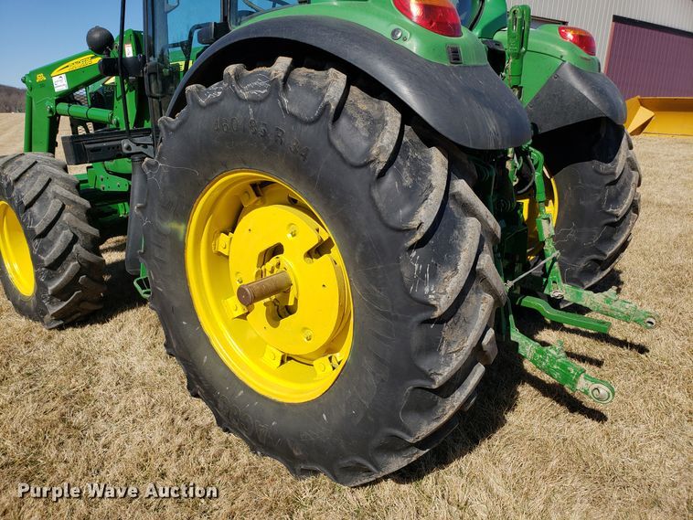 image for item DD2639 2009 John Deere 6430 Premium MFWD tractor