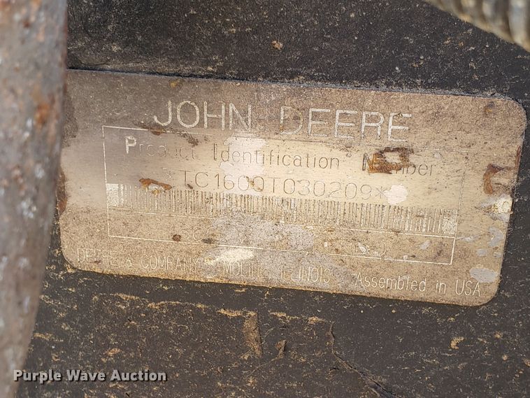 image for item DD2640 John Deere 1600 Turbo lawn mower