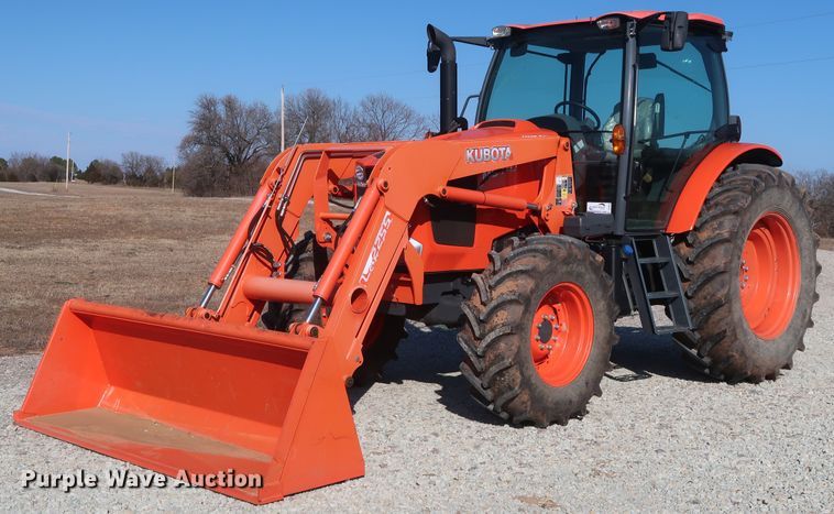 image for item DH0852 2017 Kubota M6-141 MFWD tractor