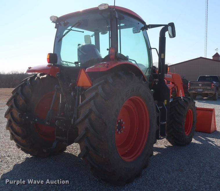 image for item DH0852 2017 Kubota M6-141 MFWD tractor