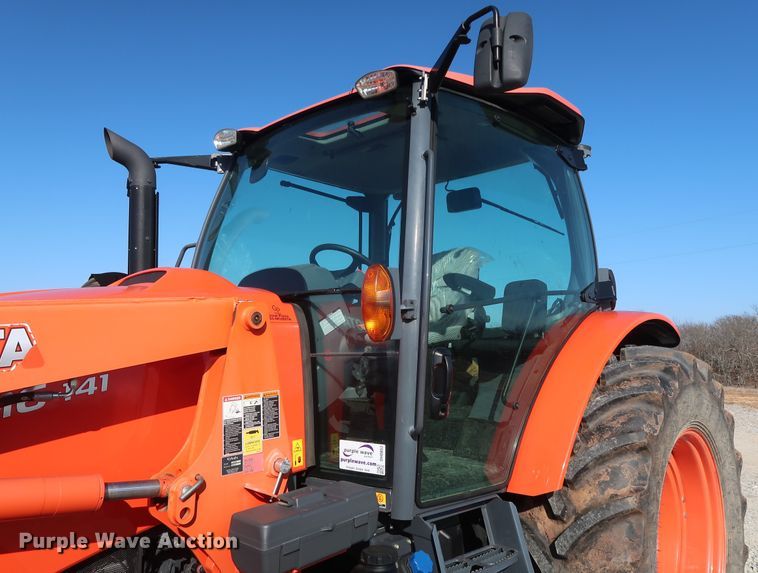 image for item DH0852 2017 Kubota M6-141 MFWD tractor