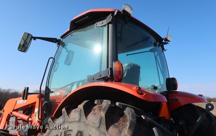 image for item DH0852 2017 Kubota M6-141 MFWD tractor