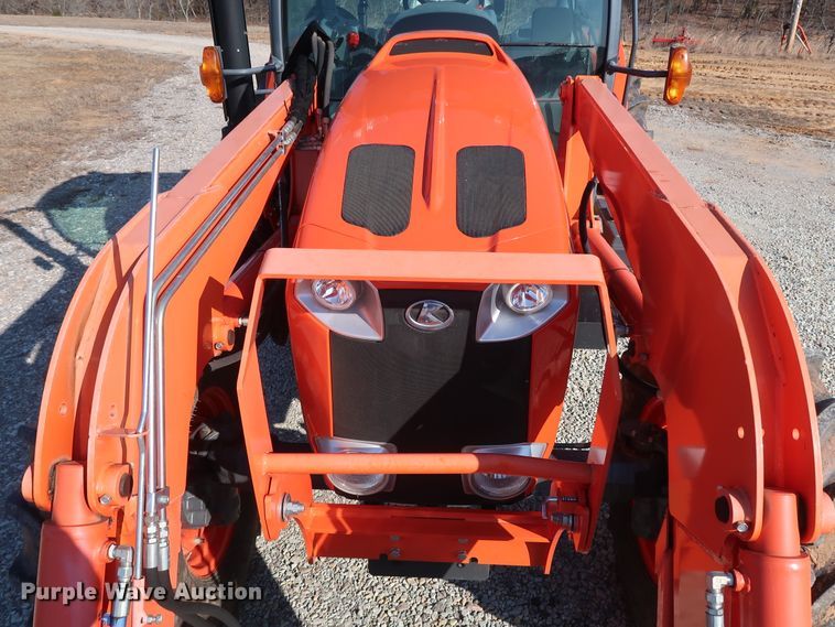 image for item DH0852 2017 Kubota M6-141 MFWD tractor