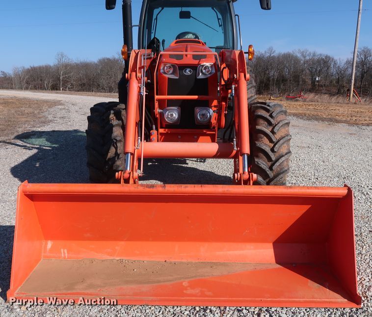 image for item DH0852 2017 Kubota M6-141 MFWD tractor