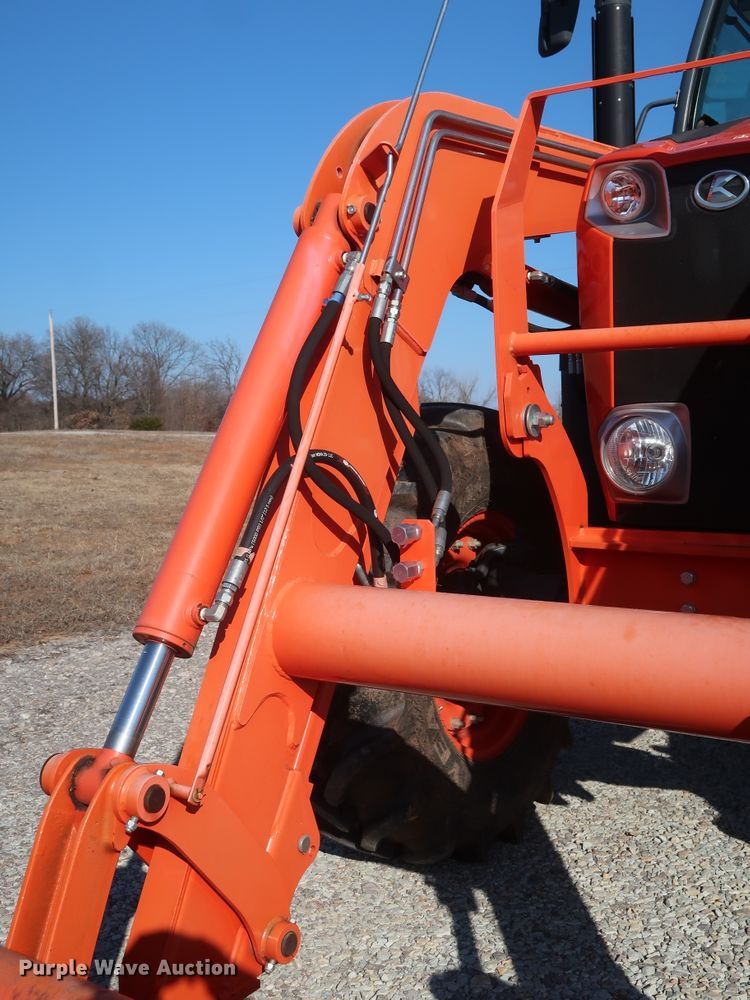 image for item DH0852 2017 Kubota M6-141 MFWD tractor