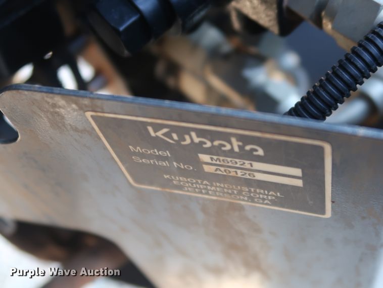 image for item DH0852 2017 Kubota M6-141 MFWD tractor
