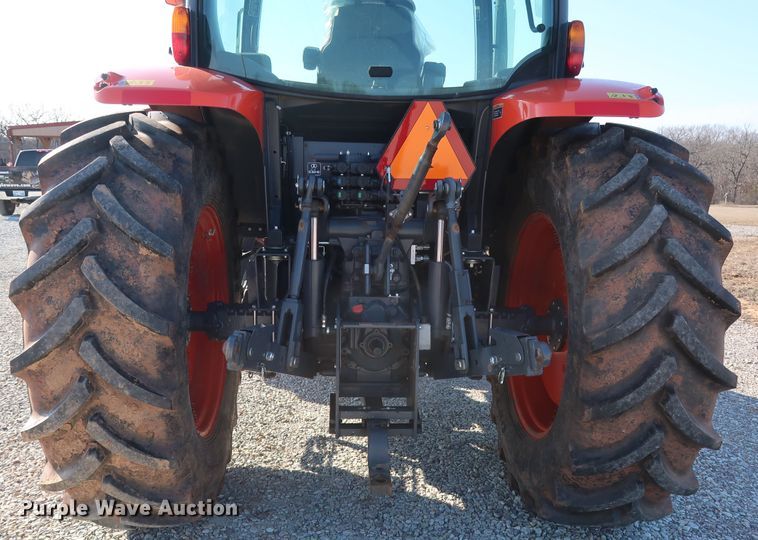 image for item DH0852 2017 Kubota M6-141 MFWD tractor