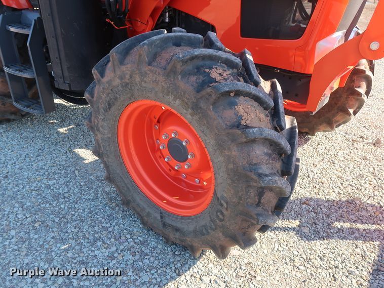 image for item DH0852 2017 Kubota M6-141 MFWD tractor