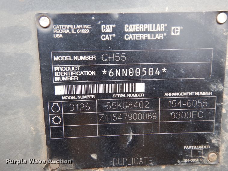 image for item DH2298 2000 Caterpillar Challenger 55 tractor