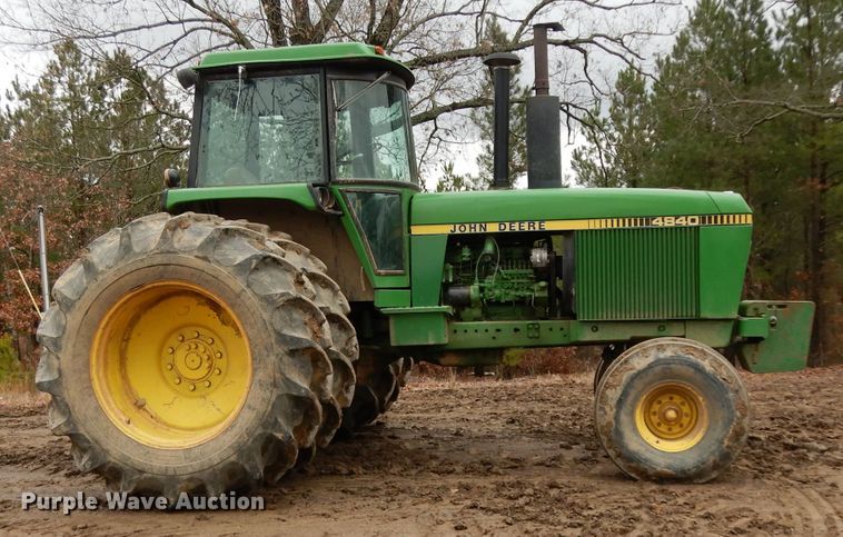 image for item DH2299 1982 John Deere 4840 tractor