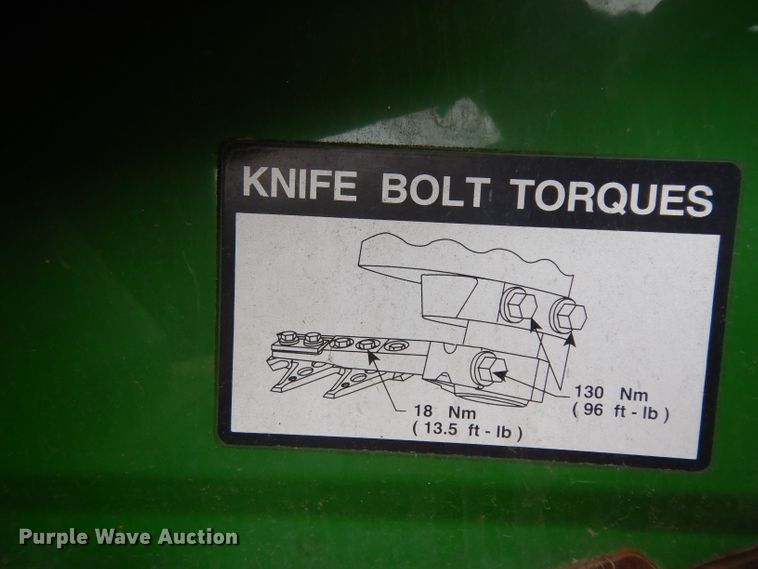 image for item DH2300 2010 John Deere 625D draper head