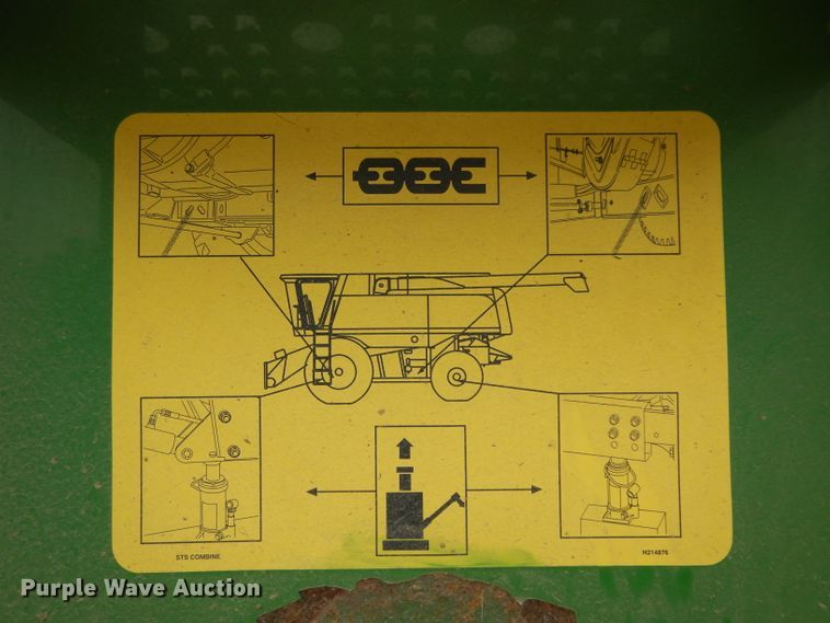 image for item DH2301 2010 John Deere 9670 STS combine