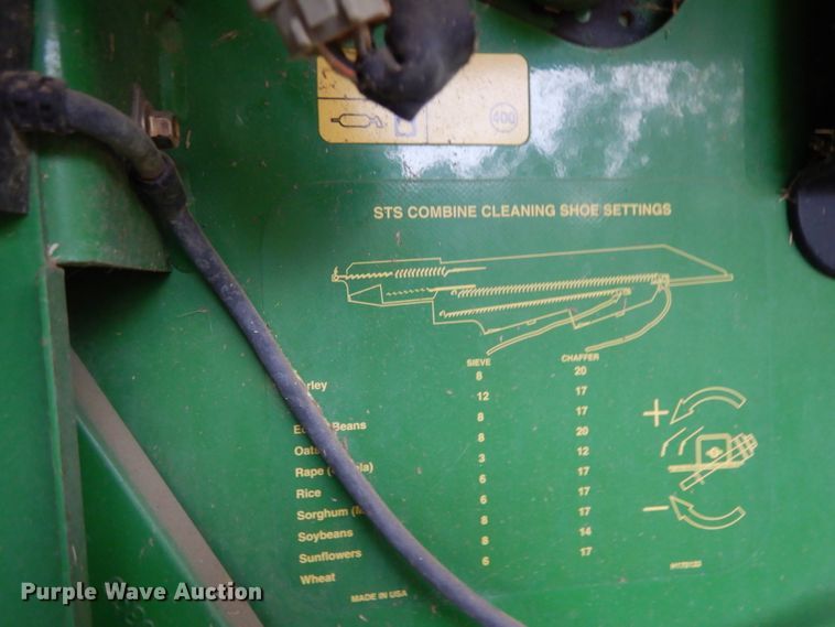 image for item DH2301 2010 John Deere 9670 STS combine