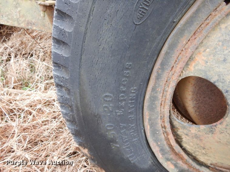 image for item DH2317 Shop built tank trailer