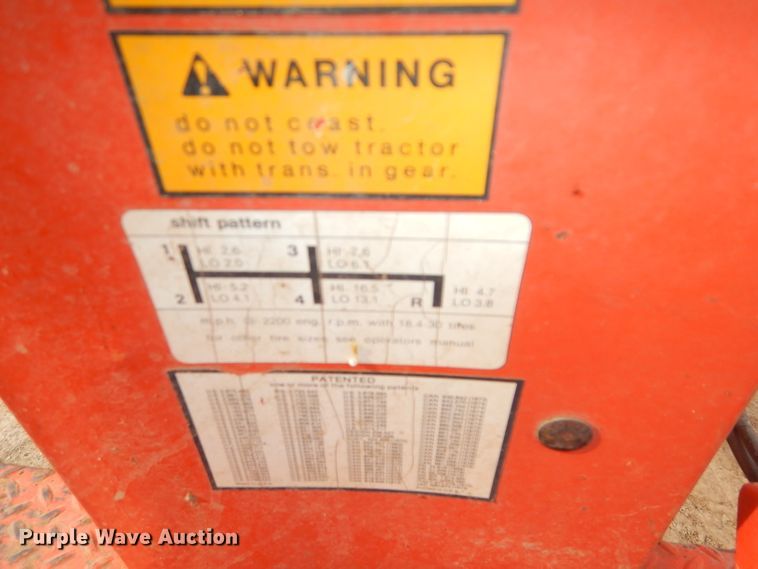 image for item DH4391 Allis Chalmers 185 tractor