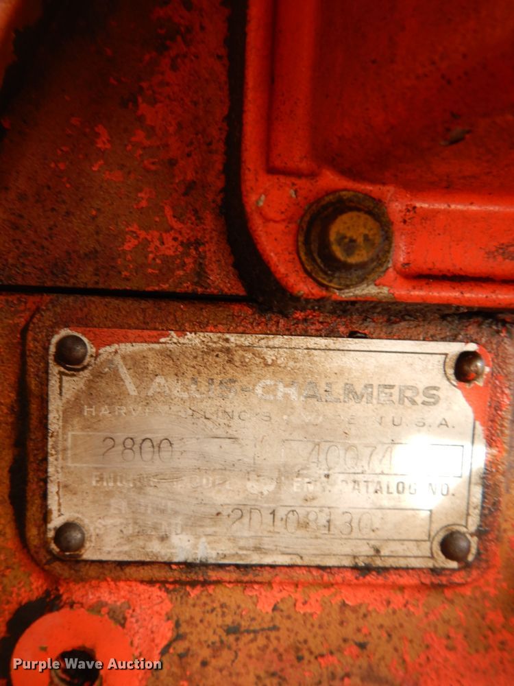 image for item DH4391 Allis Chalmers 185 tractor