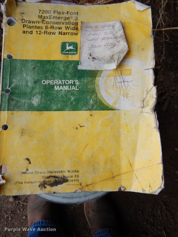 image for item DH4394 John Deere 7200 Max Emerge 2 planter