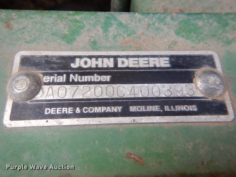 image for item DH4394 John Deere 7200 Max Emerge 2 planter