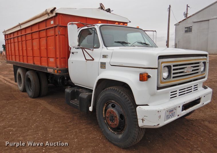 image for item DI0040 1976 Chevrolet C60 grain truck