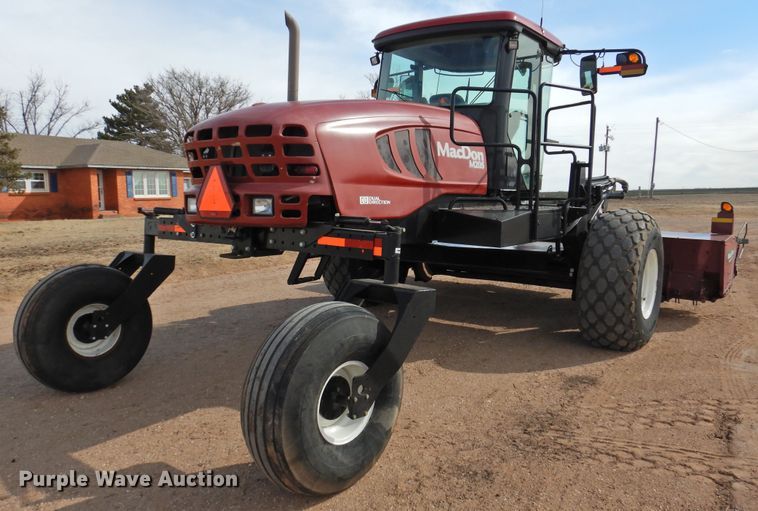 image for item DI0046 2012 MacDon M205 windrower