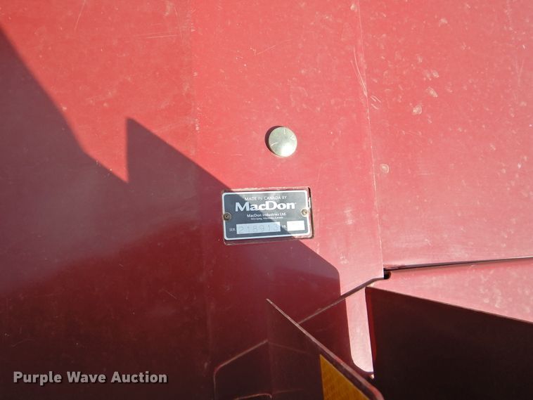 image for item DI0046 2012 MacDon M205 windrower