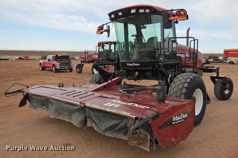 image for item DI0047 2012 MacDon M205 windrower