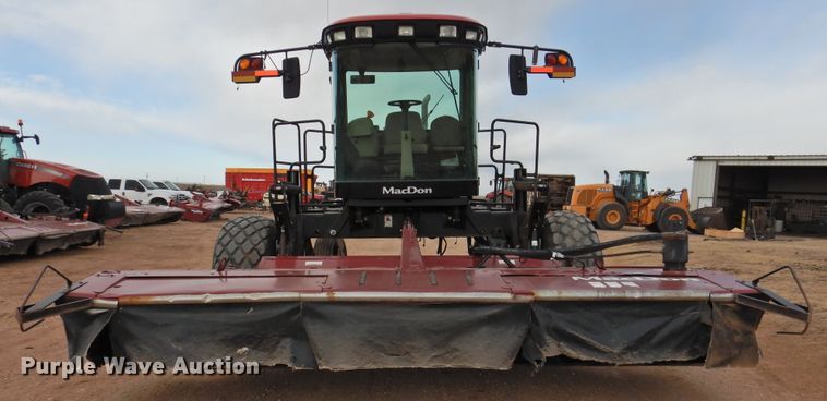 image for item DI0047 2012 MacDon M205 windrower