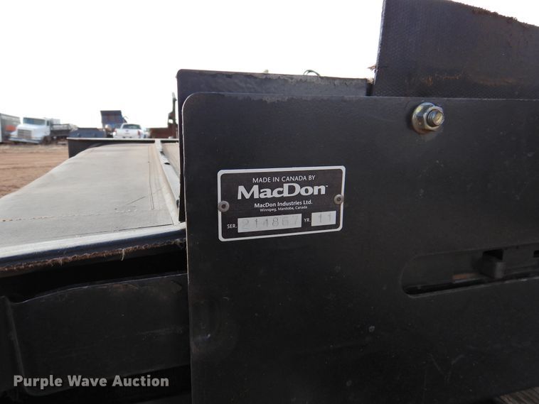 image for item DI0047 2012 MacDon M205 windrower
