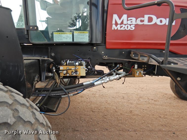 image for item DI0047 2012 MacDon M205 windrower