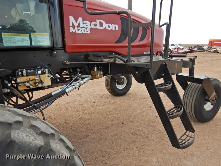 image for item DI0047 2012 MacDon M205 windrower