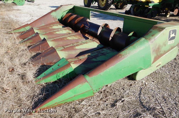 image for item GE9131 John Deere 653 all-crop head