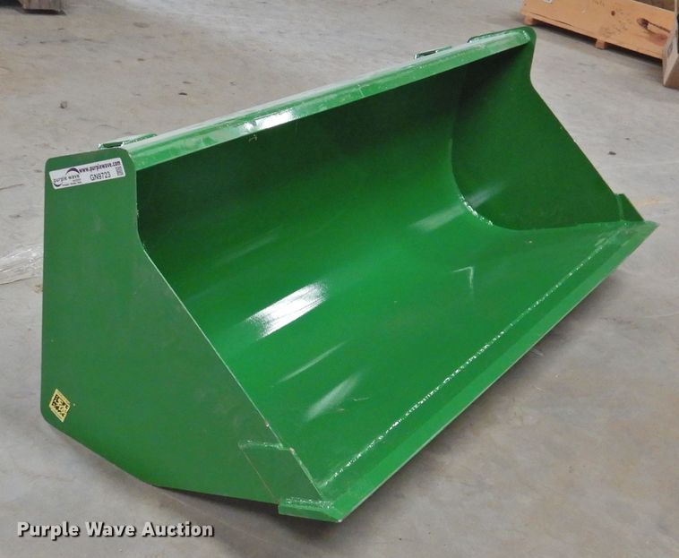 John Deere 55"W bucket in Plainview, TX Item GN9723 sold Purple Wave