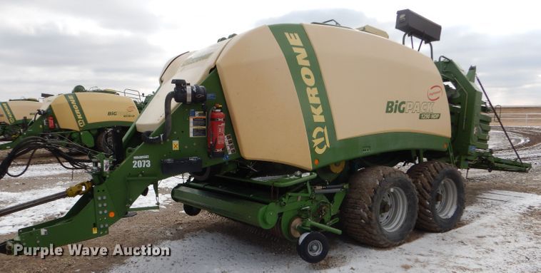 image for item GX9761 2013 Krone Big Pack 1290 HDP High Speed large square baler