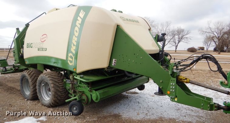 image for item GX9761 2013 Krone Big Pack 1290 HDP High Speed large square baler