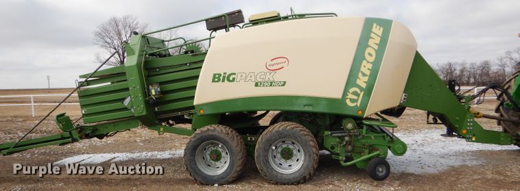 image for item GX9761 2013 Krone Big Pack 1290 HDP High Speed large square baler