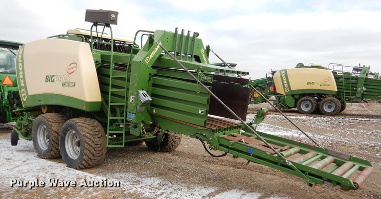 image for item GX9761 2013 Krone Big Pack 1290 HDP High Speed large square baler