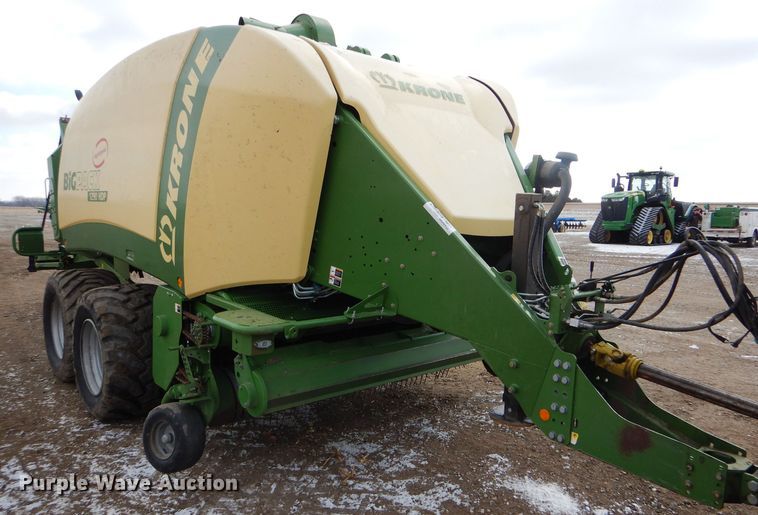 image for item GX9762 2014 Krone Big Pack 1290 HDP High Speed large square baler
