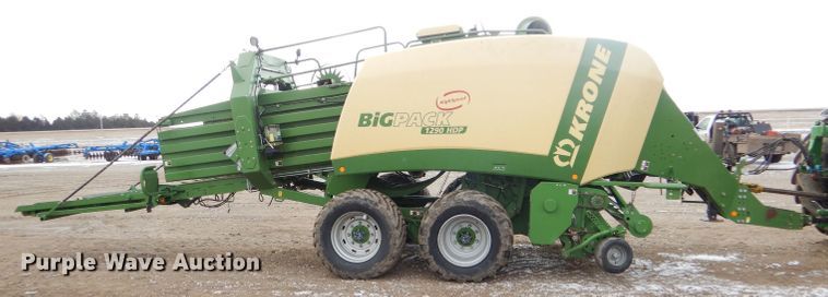 image for item GX9762 2014 Krone Big Pack 1290 HDP High Speed large square baler