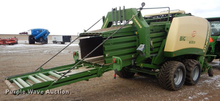 image for item GX9762 2014 Krone Big Pack 1290 HDP High Speed large square baler